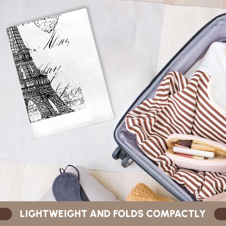 3dRose, Nouveau Paris Torre Eiffel vintage, toalla - Imagen 6 de 28