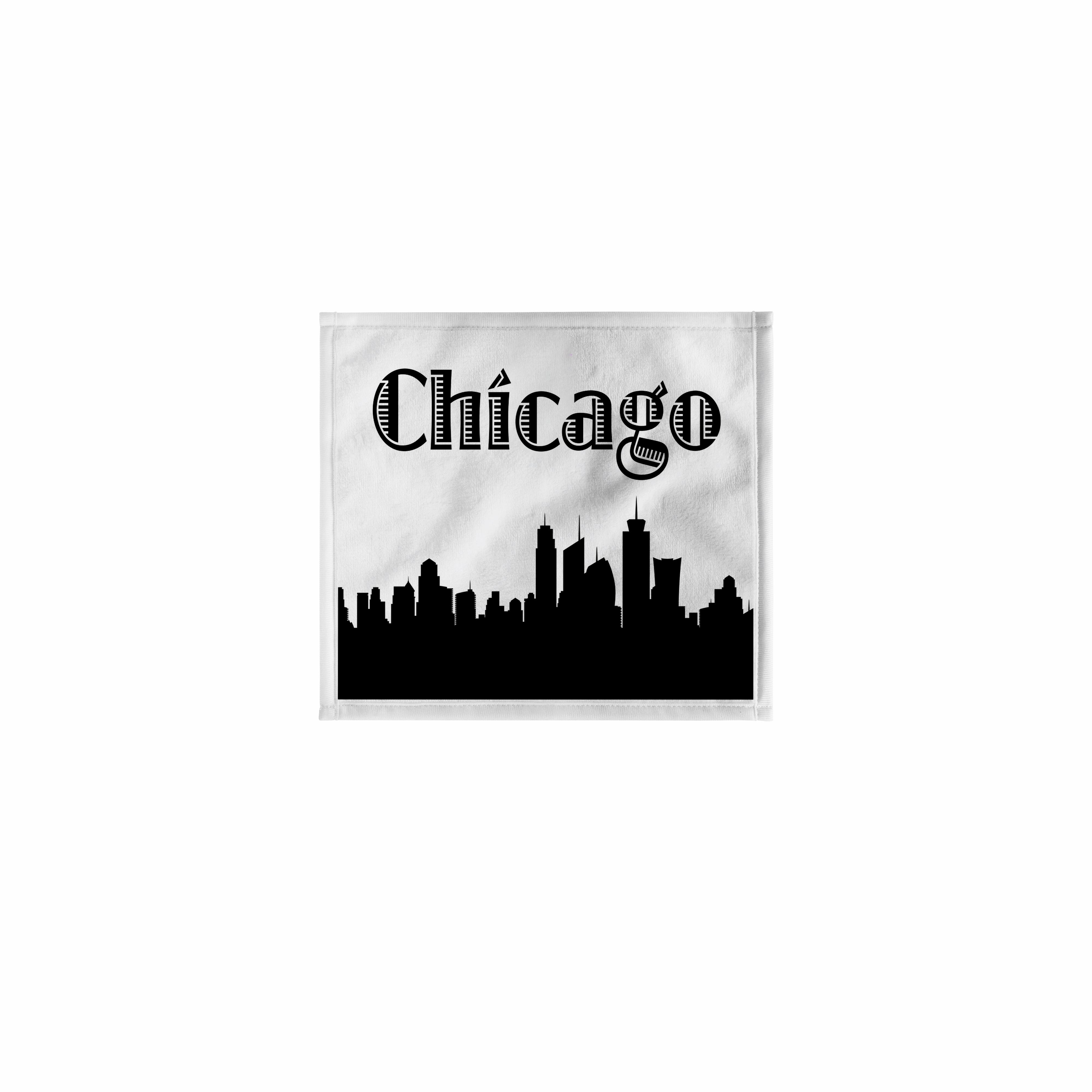 3dRose, Chicago City Skyline, Towel