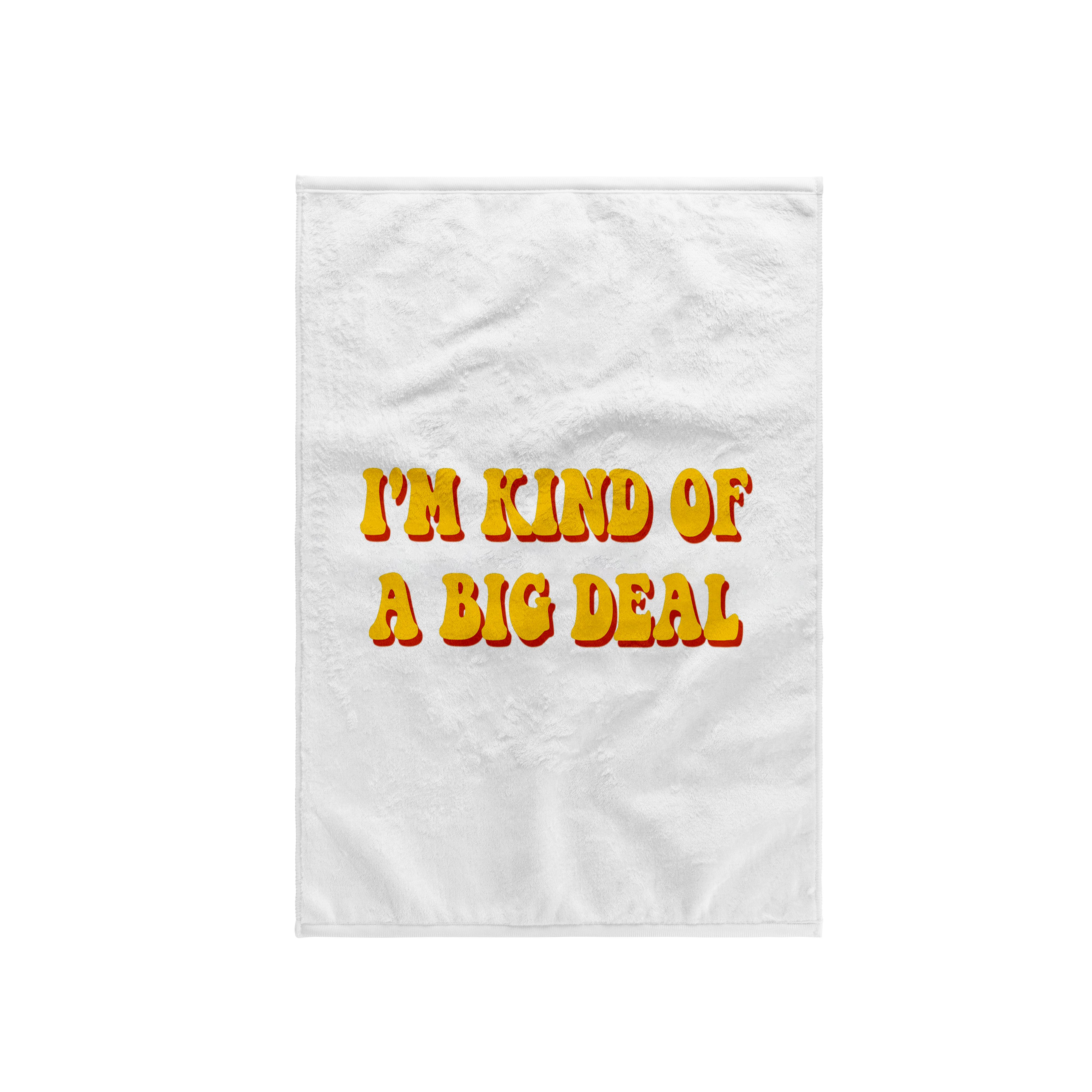 3dRose, Im Kind of a Big Deal, Towel