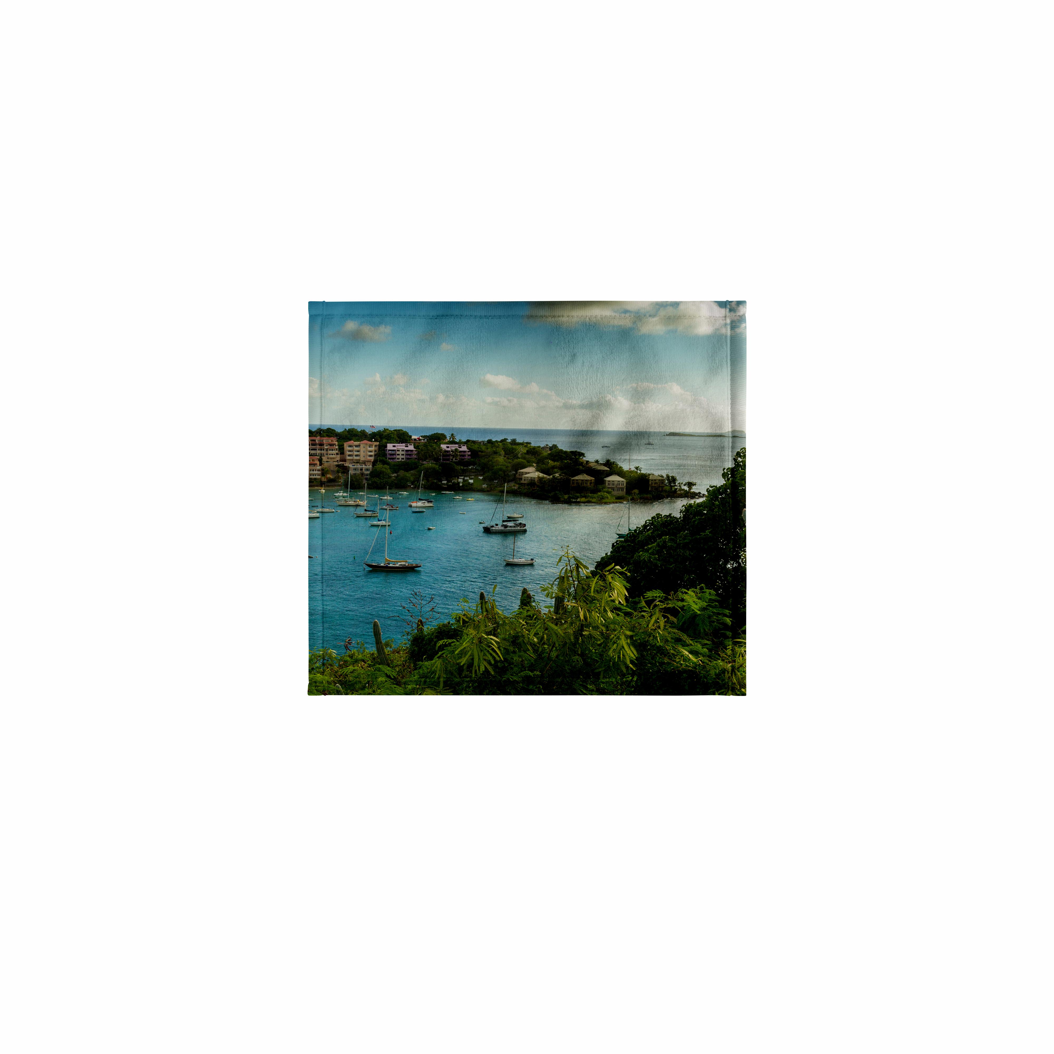 3dRose, Karibik, USA Jungferninseln, St. John. Scenic of Cruz Bay., Handtuch - Bild 8 von 28