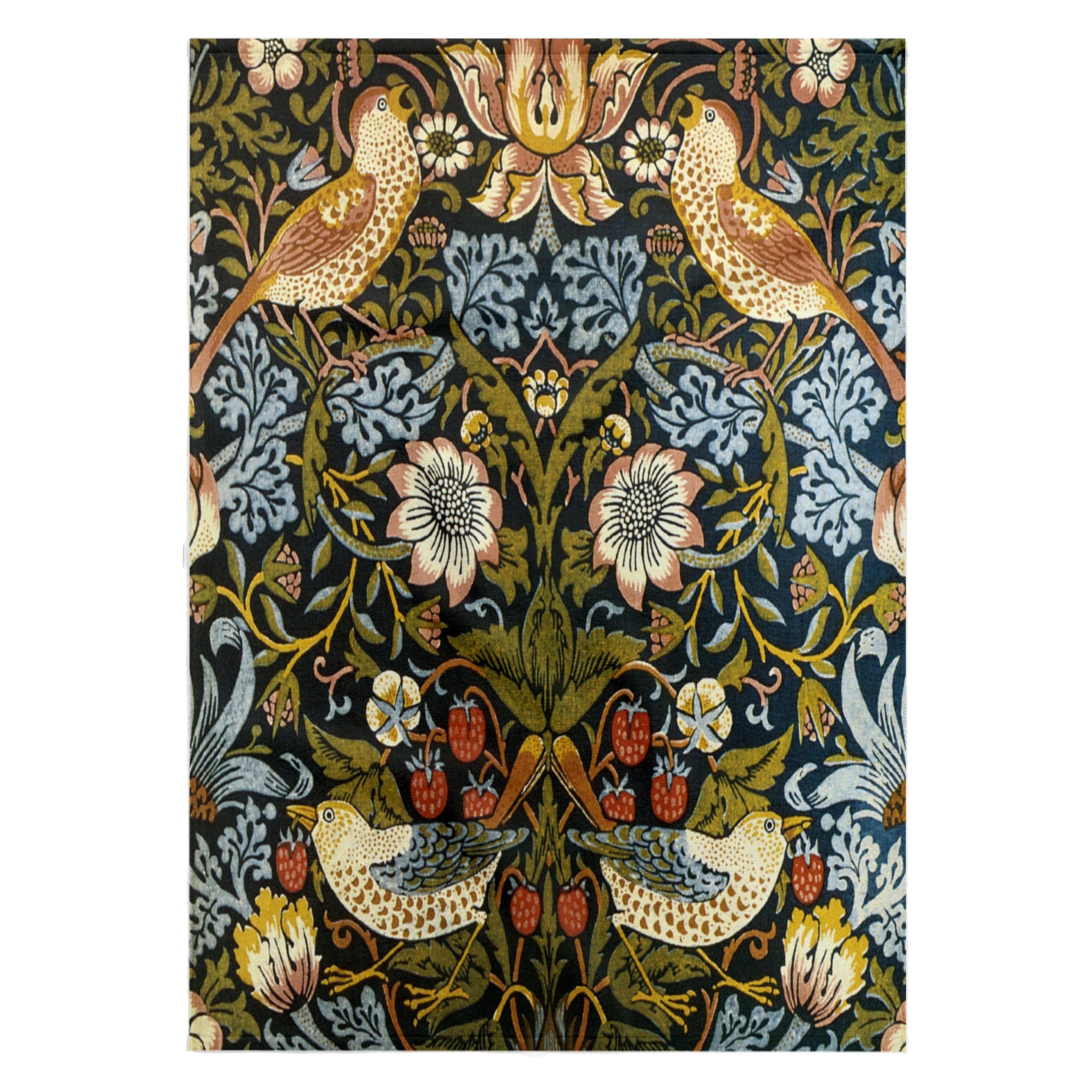 3dRose, William Morris Strawberry Thief Muster, Handtuch - Bild 22 von 28