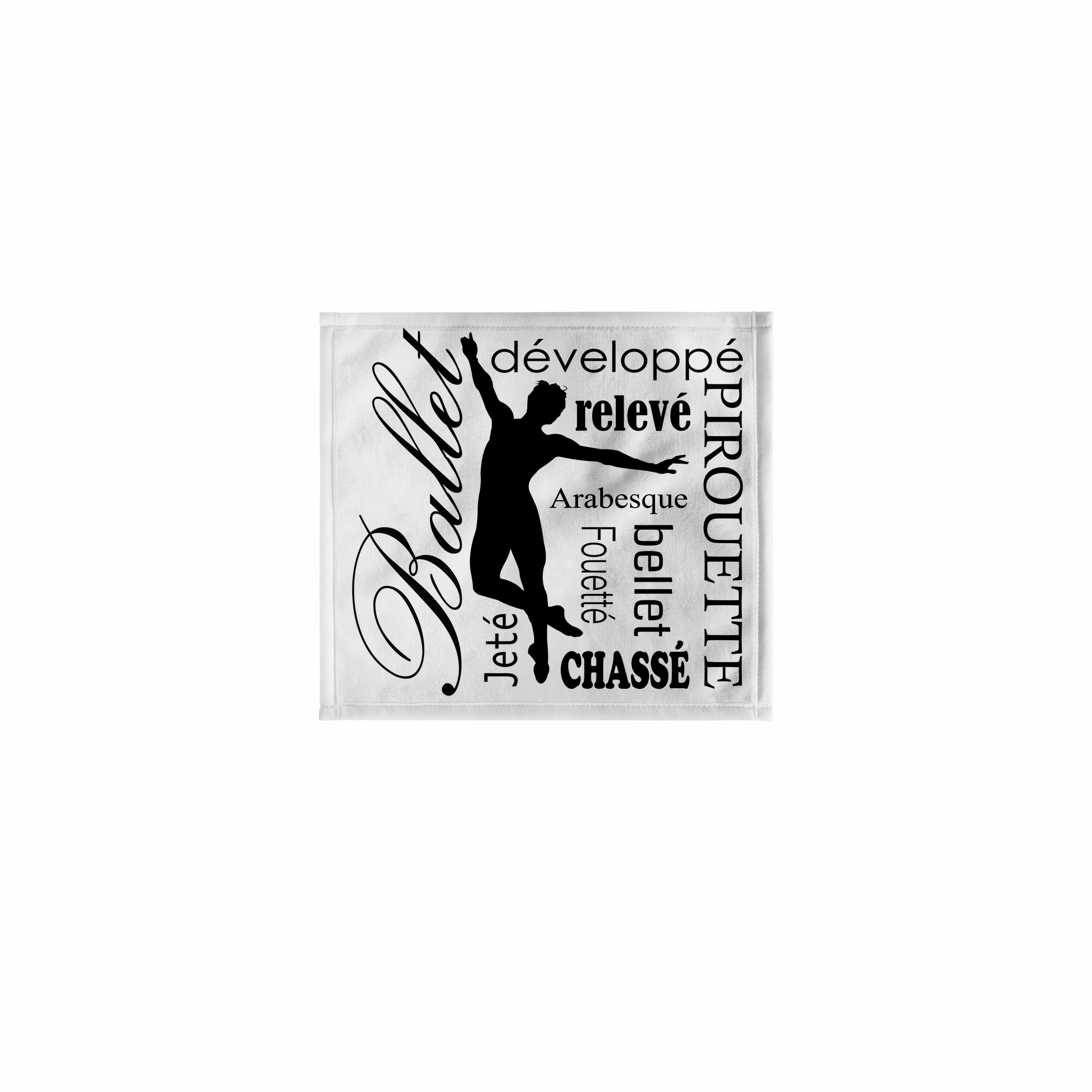 3dRose, Ballet words and terminology , Towel