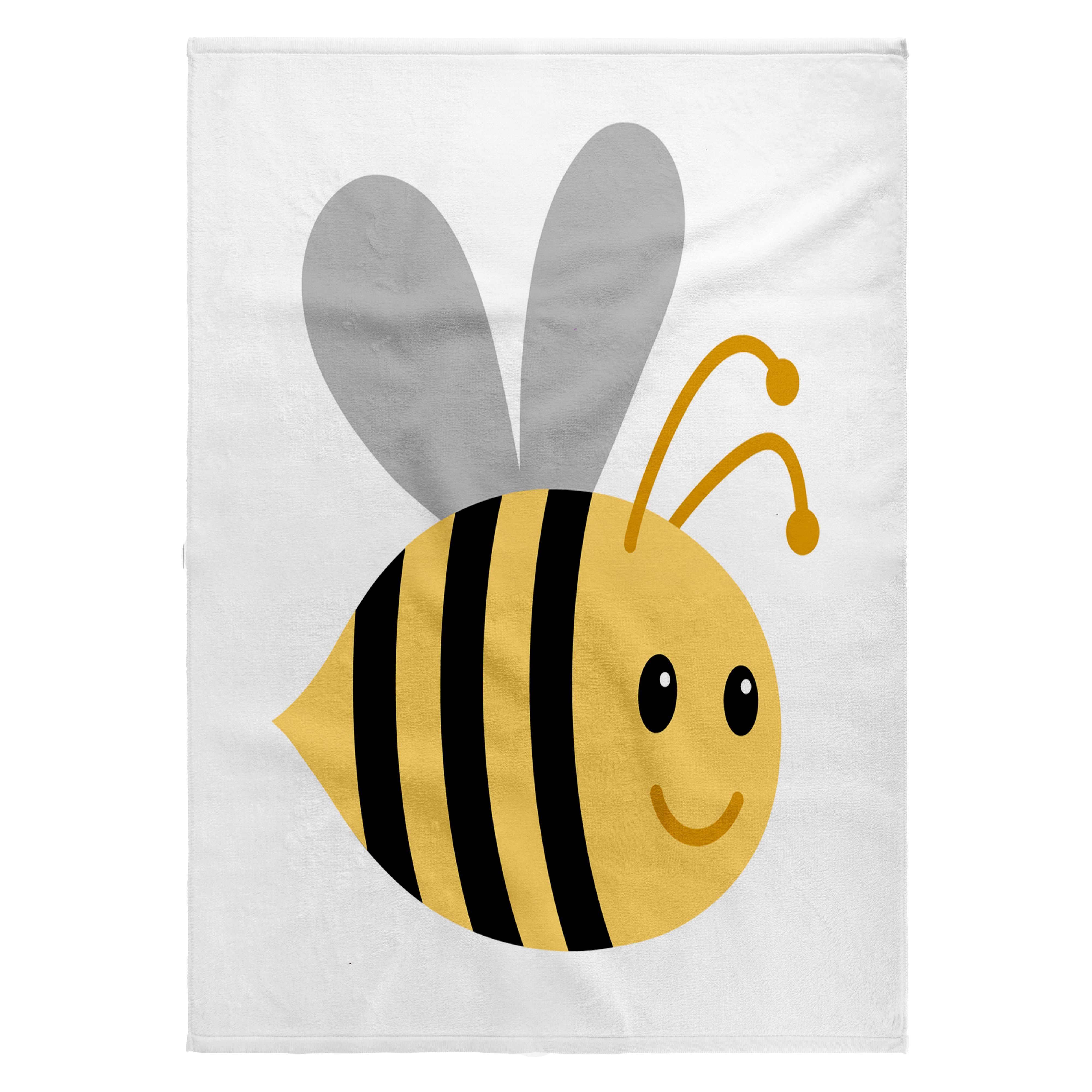 3dRose, Cute cartoon bumble bee, Towel - Picture 22 of 28