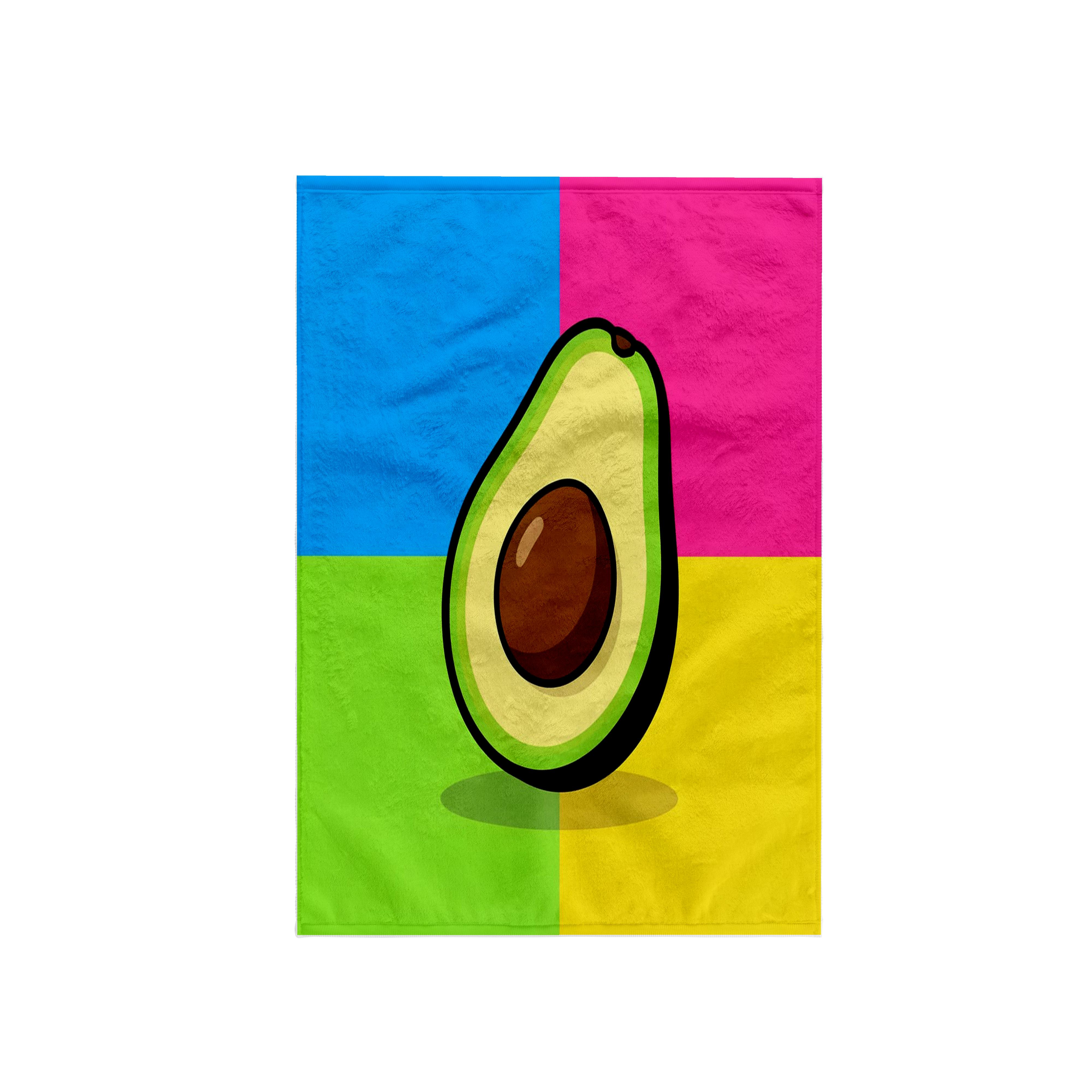 3dRose, Half of avocado fruit against the colorful background. Pop-art gift, Towel and other Wholesale avocado zinc for your store trending on Faire.