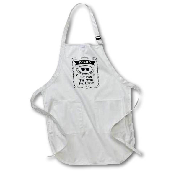 Apron - Donald - The Man The Myth The Legend personal name personalized gift The Man The Myth The Legend