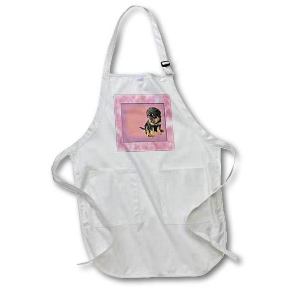 Apron - Rottweiler Puppy Photography