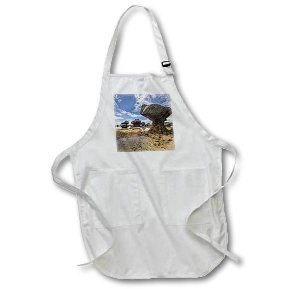 Apron - Fiji, Taveuni Island. Rock formations on the beach of Lavena, erosion Fiji