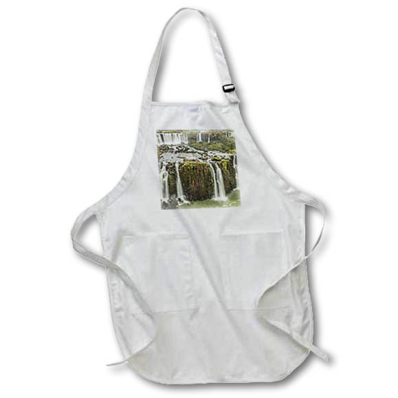 Apron - Brazil, Iguazu Falls. Landscape scene of waterfalls. Brazil