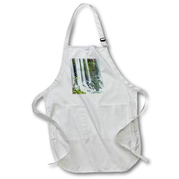 Apron - Brazil, Iguazu Falls. Landscape scene of waterfalls . Waterfalls
