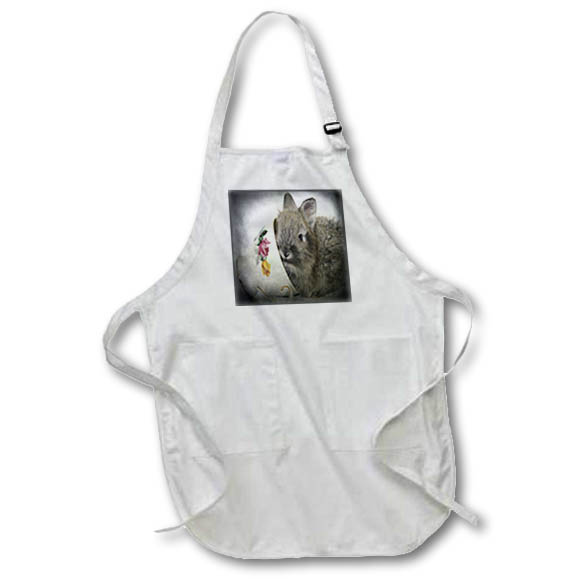 Apron - Lionhead Bunny in a Teacup Rabbits