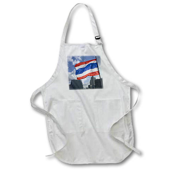 Apron - Thai Flag and Kings Flag, Thailand-AS36 RYO0049 - Russell Young Flags