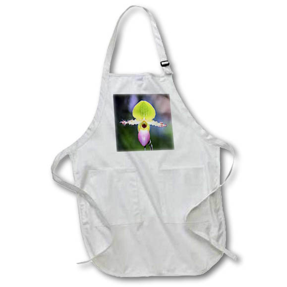 Apron - ORCHID - I Flower Art Designs