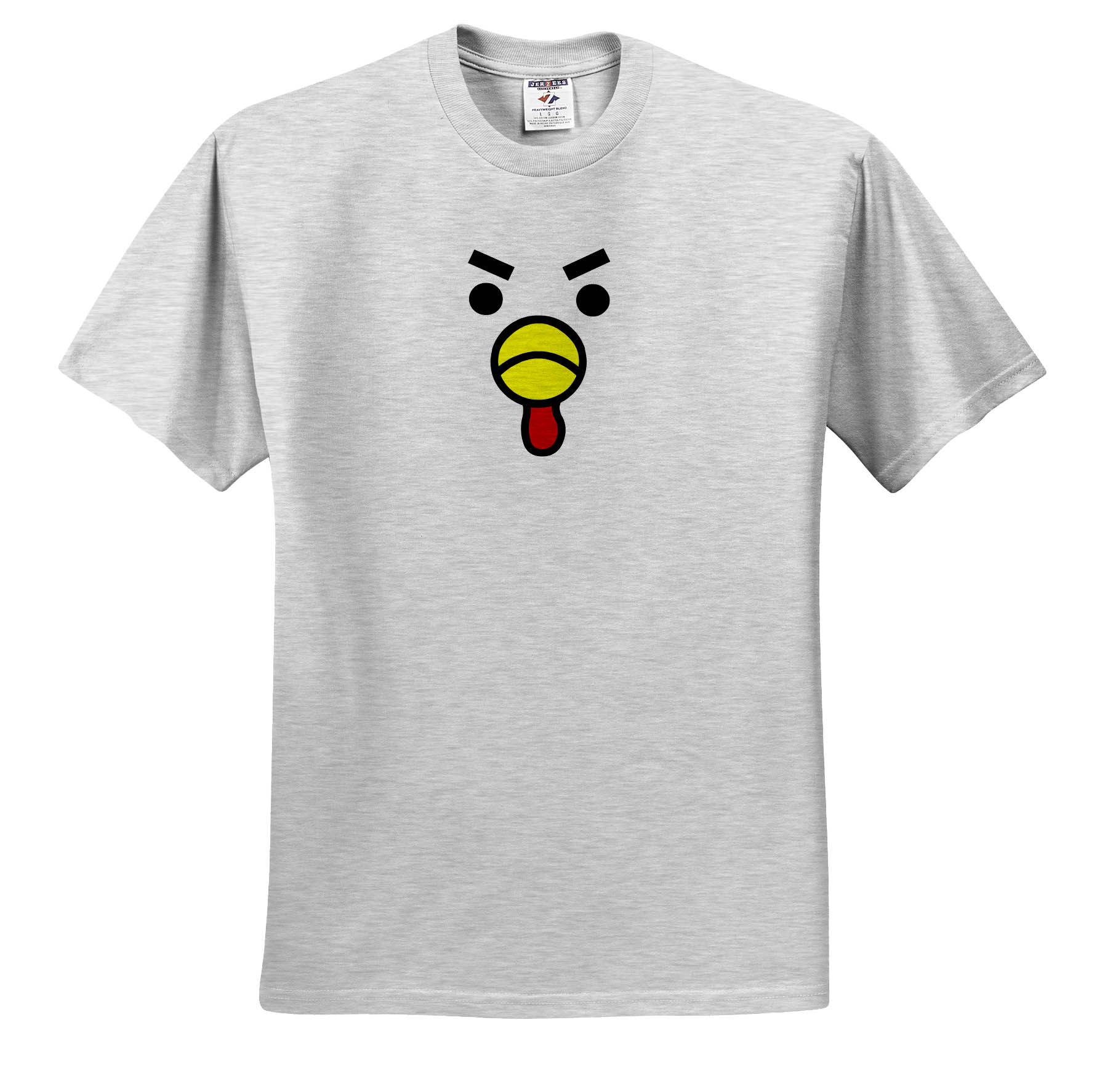 3dRose, Cute Angry Chicken Face, T-Shirt - Picture 5 of 73