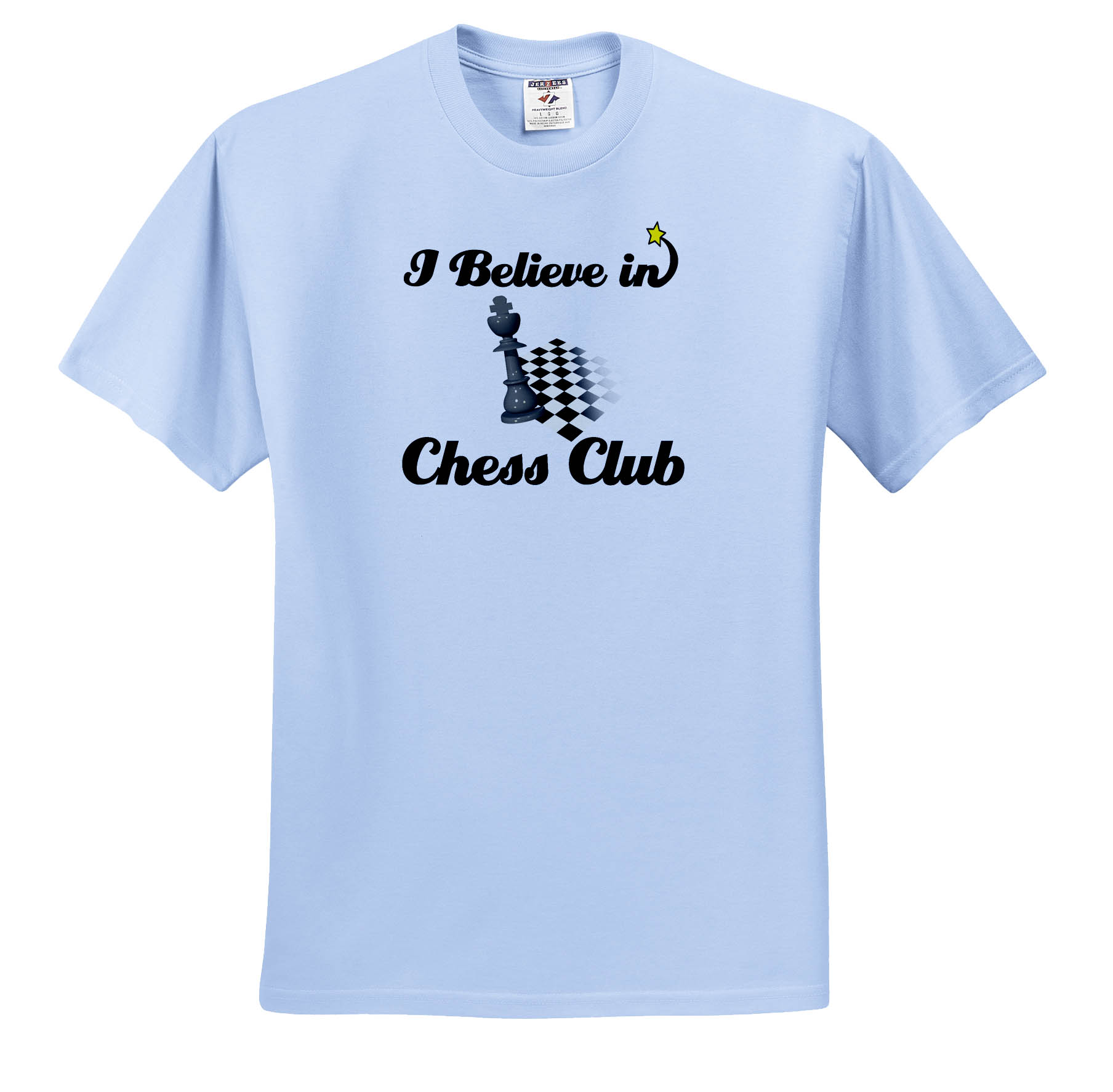 3dRose, I Believe In Chess Club, T-Shirt - Picture 2 of 73