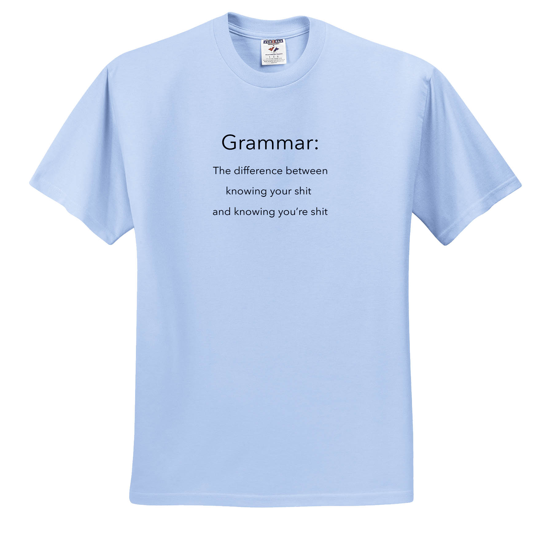3dRose, Saying - The definition of Grammar, T-Shirt - Picture 2 of 73