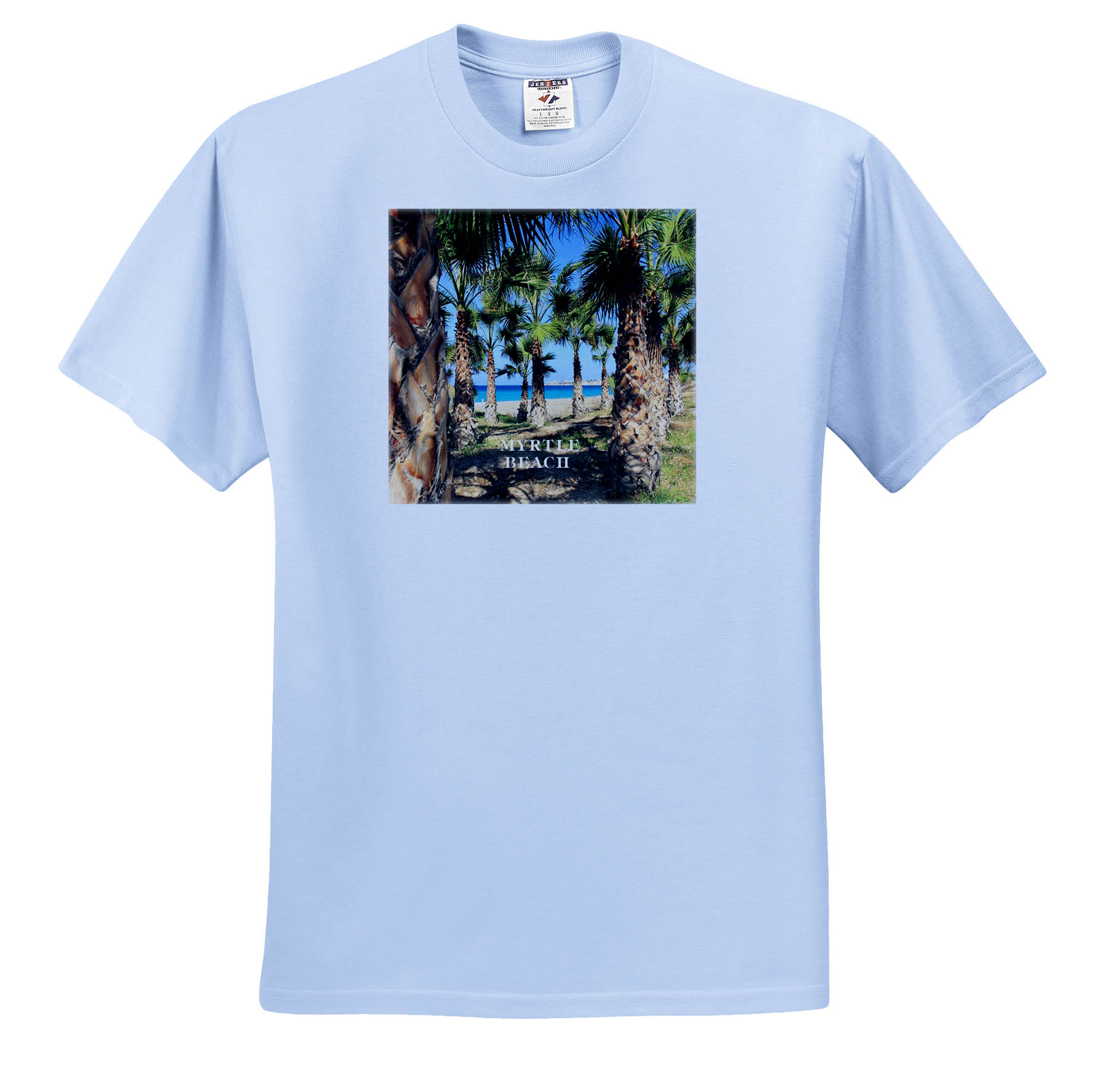 3dRose, Palms Line Myrtle Beach South Carolina, T-Shirt - Picture 2 of 73