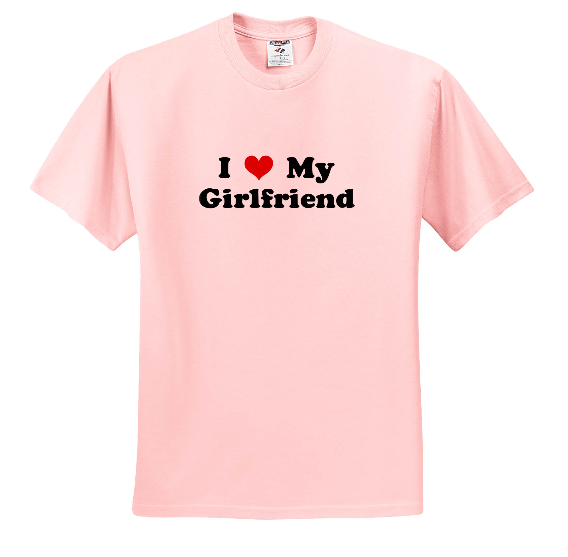 3dRose, I Love My Girlfriend, T-Shirt