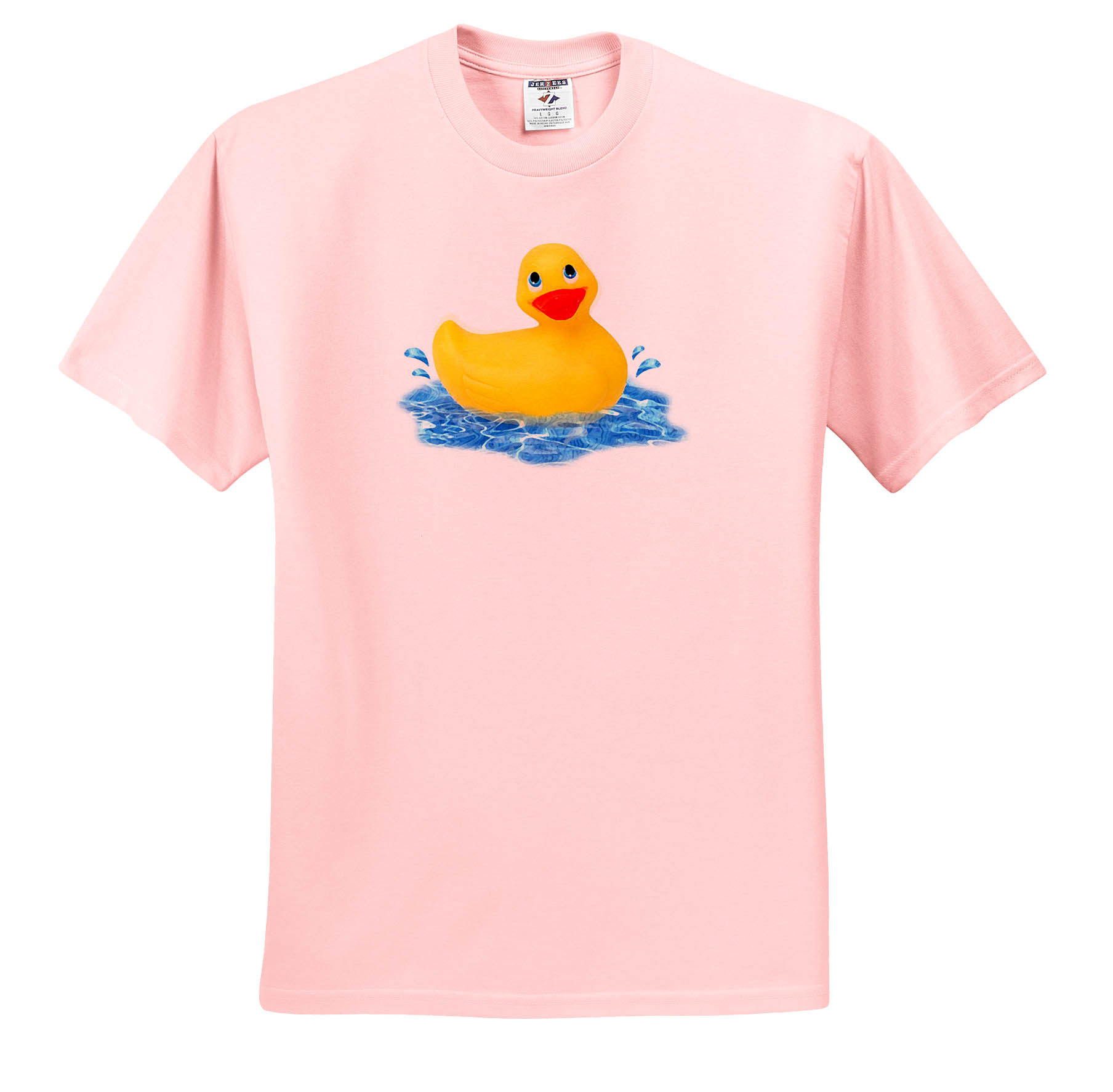 Rubber Duck Graphic T-Shirt by 3dRose - Fun Casual Wear