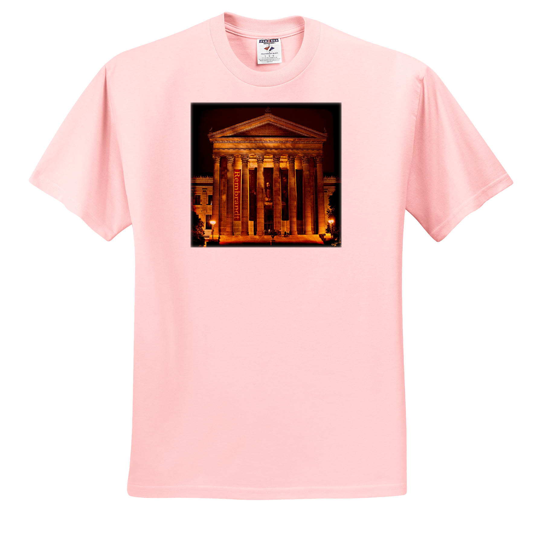 3dRose, Art Museum Philadelphia, T-Shirt