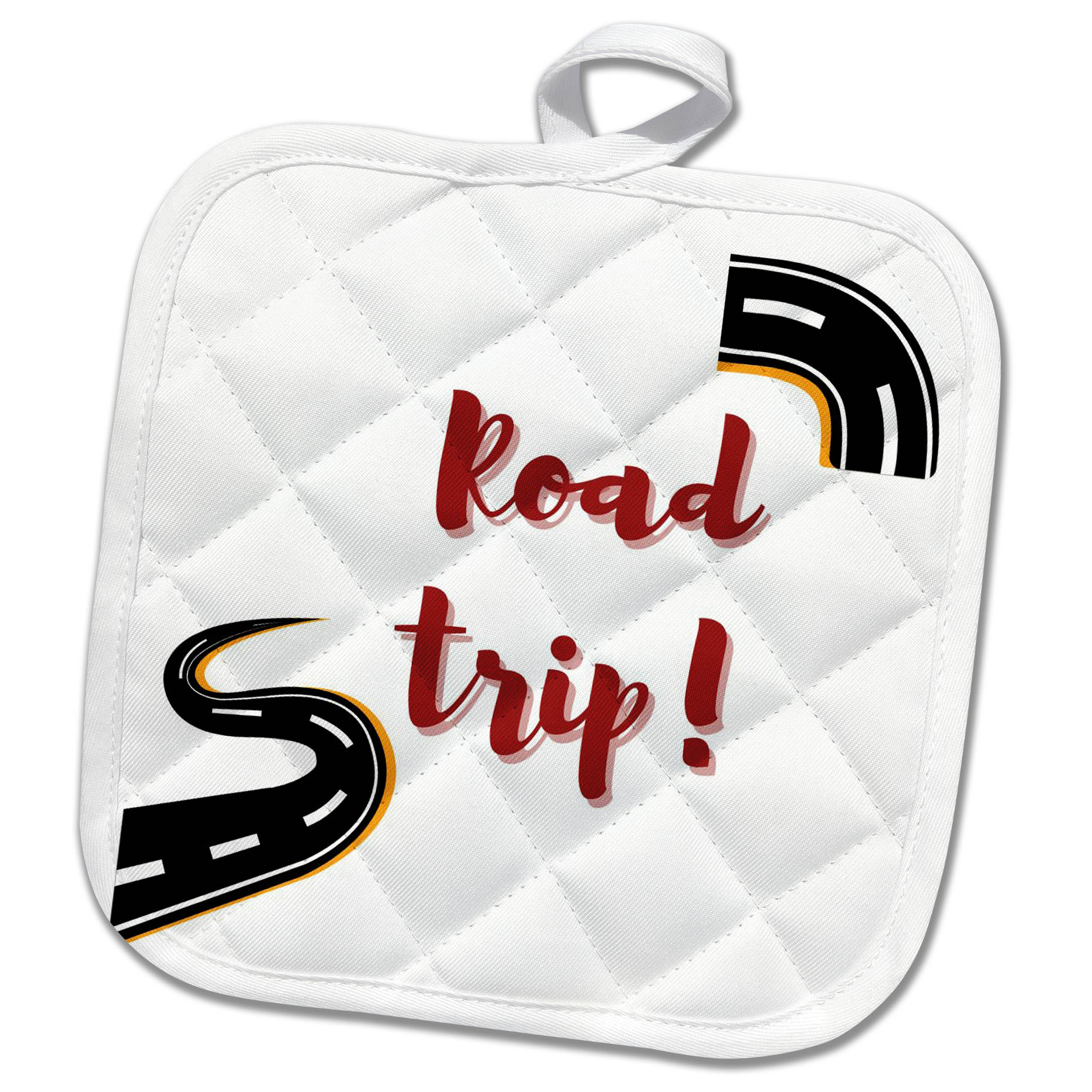 3dRose, Enkle rejsecitater og tekst om roadtrip, grydelap for engroshandel hos 3dRose