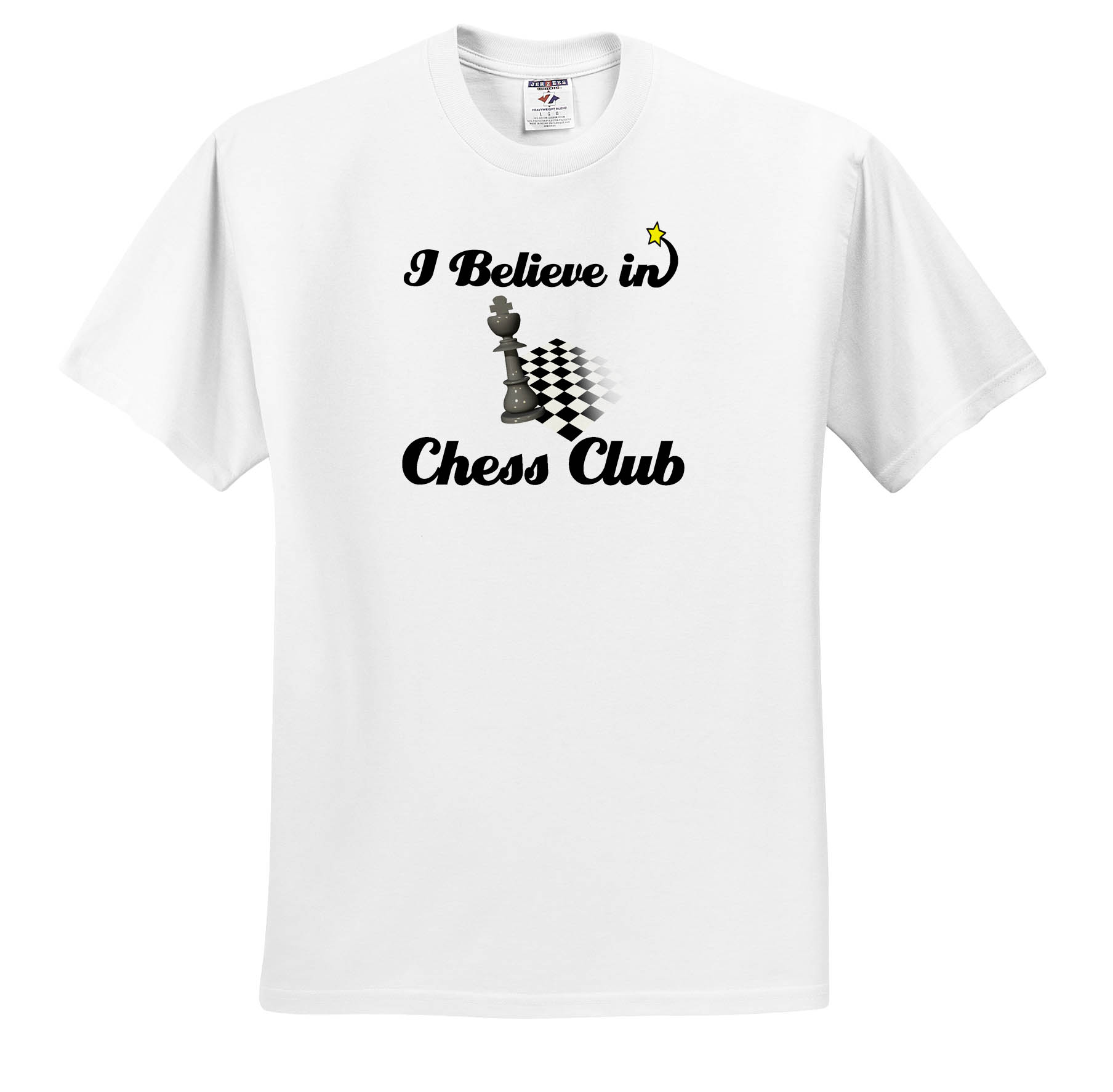 3dRose, I Believe In Chess Club, T-Shirt - Picture 3 of 73