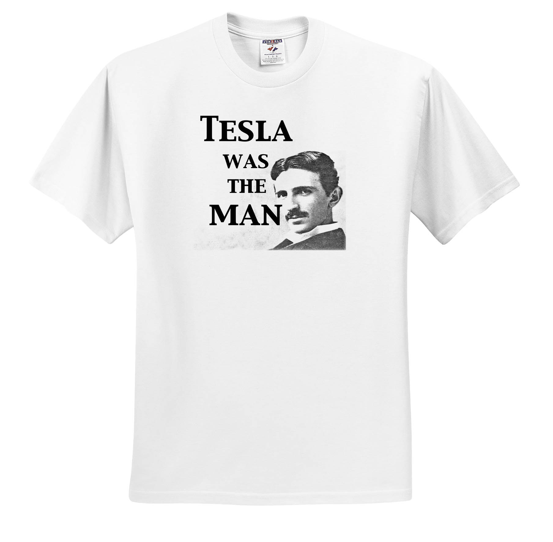 3dRose, Tesla was the man, T-Shirt - Picture 3 of 73