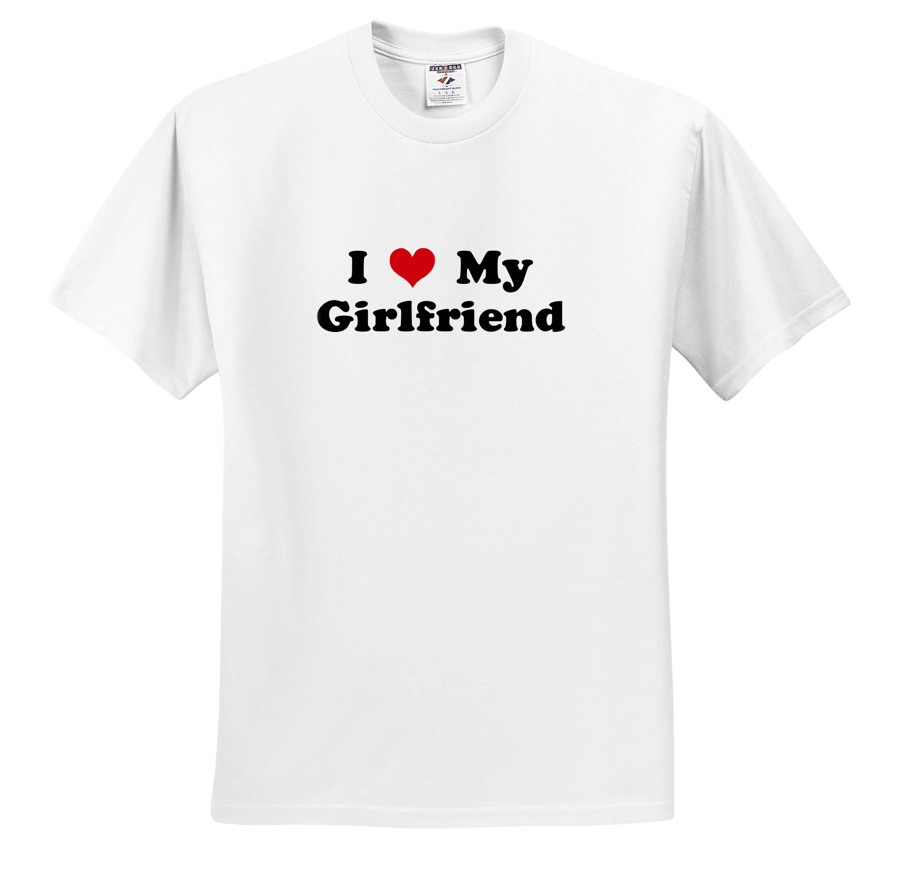 3dRose, I Love My Girlfriend, T-Shirt - Picture 3 of 73