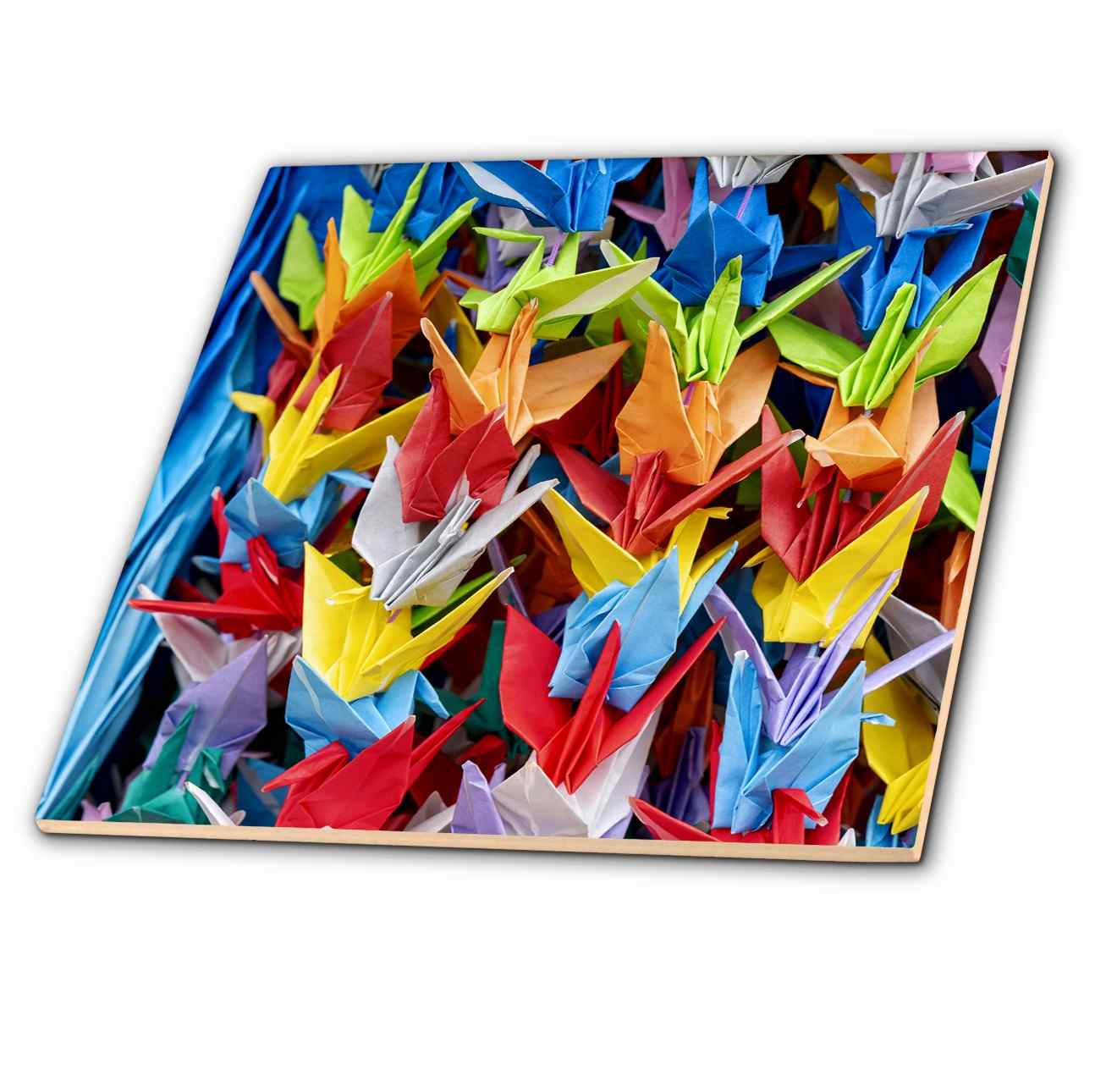 3dRose, 1001 cranes origami. Peace Memorial Park, Hiroshima, Japan., Tile and other Wholesale memorial park for your store trending on Faire.
